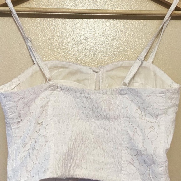 Say What? White lace bra size medium fits small - Picture 3 of 3